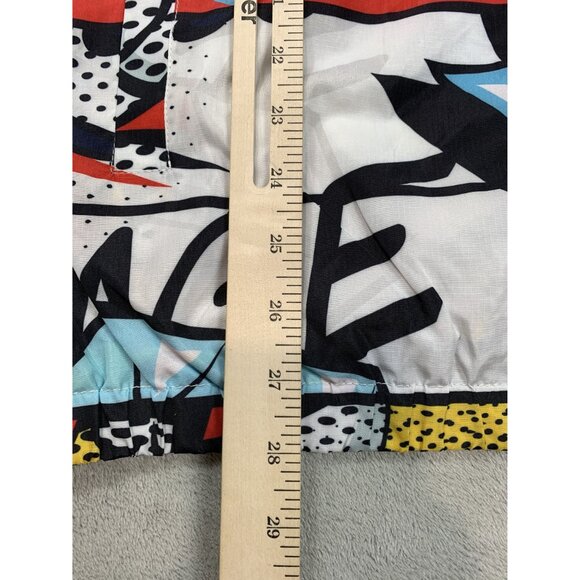 Kings Only Mens Large Red & Blue Windbreaker Jacket No Cap Salvage - Picture 5 of 12